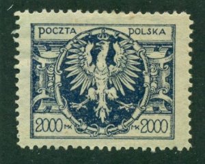 Poland 1923 #169B MH SCV (2024) = $0.35