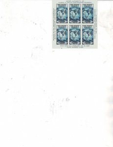 Byrd Antarctic Exhibition Souvenir Sheet US Postage Sheet #735 VF Mint NGAI
