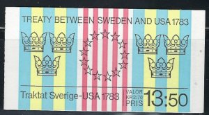 Sweden 1453a Bklt MNH 1983 (an8846)