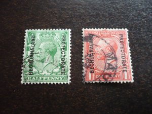 Stamps - Bechuanaland - Scott# - 83-84 - Used Part Set of 2 Stamps