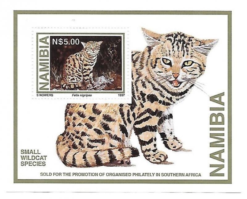 Namibia 1997 Wild Cats S/S MNH C1