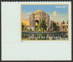 USA Sc. 5667 $26.95 Palace of Fine Arts 2022