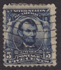 SC# 304 5c Lincoln Used