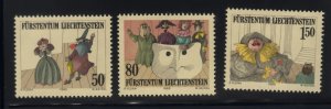 Liechtenstein 823-5 Mint NH