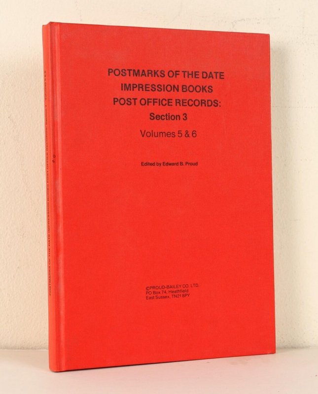 LITERATURE Great Britain Postmarks of the Date Impression Books PO Records 