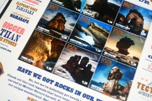 COLOR PRINTED NEW ZEALAND 2016-2020 STAMP ALBUM PAGES (103 illustrated pages)