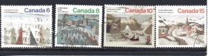 Canada 650-653 used