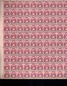 US 784  MNH  sheet cat $33.00