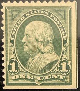 Scott #279 1898 1¢ Benjamin Franklin MNH OG