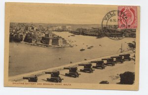 1910 Malta to Italy postcard 1d Edward VII issue [6521.192]