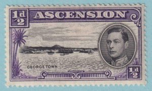 ASCENSION ISLAND 40a  MINT HINGED OG * PERF 13.5 - NO FAULTS VERY FINE! - TRH