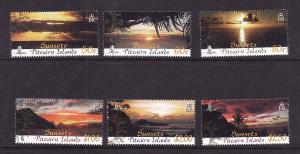 Pitcairn Is.-Sc#674-9-unused NH set-Sunsets-2008-