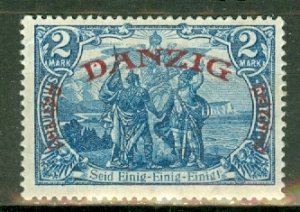 PS: Danzig 48 mint signed Bloch CV $1200