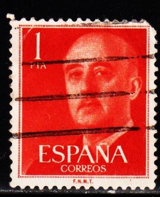 Spain - #825 General Franco  - Used