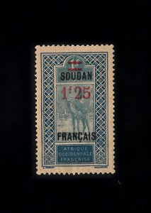 French Sudan Scott #56 MH Note