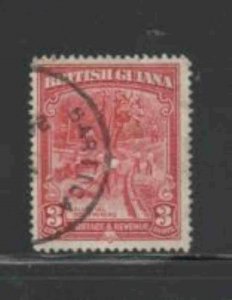 BRITISH GUINEA #212 1934 3c KING GEORGE V F-VF USED d