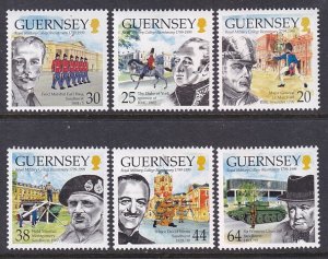 Guernsey 691-696 MNH VF