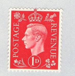 Great Britain King George VI red 1d (AP137201)
