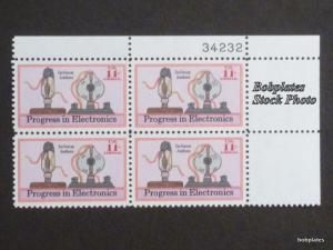 #C86 Electronics Progress Lower Right  Plate Block 34192 F-V