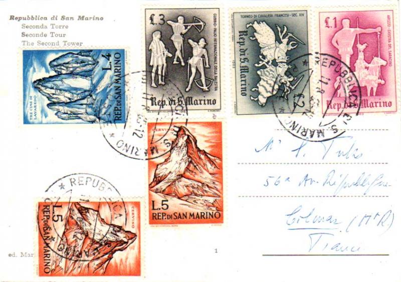 San Marino 4L three Peaks of Javaredo, 5L Matterhorn (2), and 1l, 2L, and 3L ...