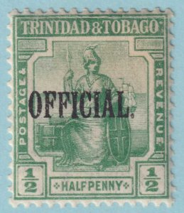 TRINIDAD & TOBAGO O3 OFFICIAL  MINT HINGED OG * NO FAULTS VERY FINE! - TIK