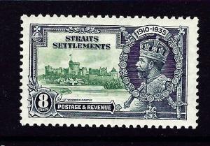 Straits Settlements 214 MH 1935 KGV Silver Jubilee