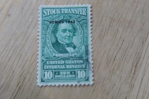 US RD132 USED STOCK TRANSFER GREEN