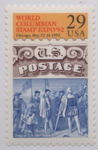 2616 29c World Columbian Stamp Exposition Single