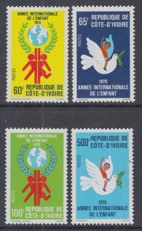 Ivory Coast 499-502 MNH VF