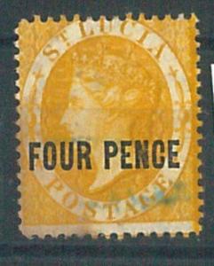 70640 -  ST LUCIA - STAMP : Stanley Gibbons #  27   - Very Fine  USED