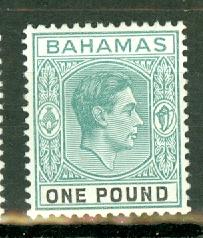 Bahamas 113 mint CV $45