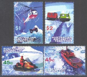 Australian Antarctic Territory 1998 Scott #L108a-L110 Mint Never Hinged