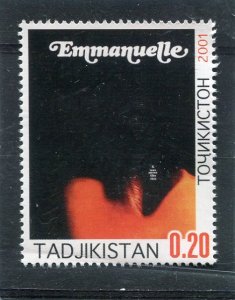 Tajikistan 2001 EMMANUELLE Film Poster Stamp Perforated Mint NH