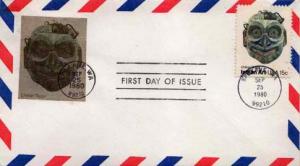 United States, First Day Cover, Art