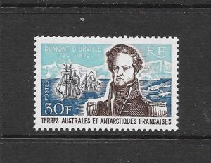 FRENCH SOUTHERN ANTARCTIC TERRITORY -  CLEARANCE #30 EXPLORER  MNH