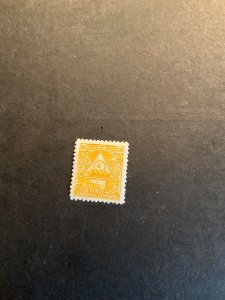 Stamps Nicaragua Scott #109J hinged