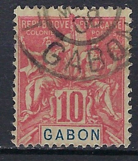 Gabon 20 Used 1904 issue (ak1849)