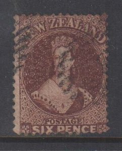 New Zealand FFQ Chalon 6d SG 122 FU