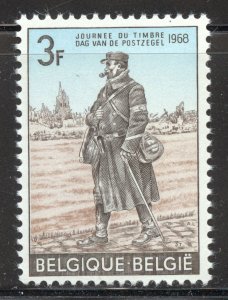 Belgium Scott 699 MNHOG - 1968 Stamp Day Issue - SCV $0.25