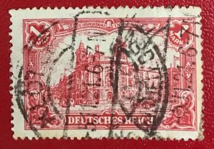 1900 Germany Deutches Reich Scott 62 used CV$3.25 Lot 856