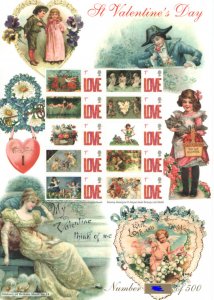 BC-130 History of Britain 14 2008 St Valentines No.433 sheet U/M