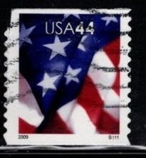 #4392 Flag PNC Single PL#S111 (Off Paper)  - Used