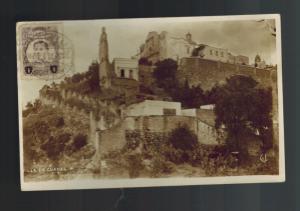 1921 Mexico City DF Mexico RPPC Postcard Cover Villa de Cuadal