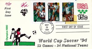 Pugh Designed/Painted World Cup Soccer 94... 12 of 87 created!