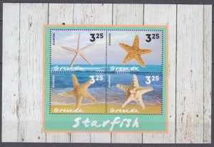 2015 Grenada 7186-7189KL Marine fauna - Starfish 12,00 €