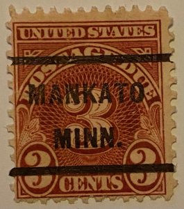 United States 1917-1931 Precancel Postage Due 121 Mint Stamps Lot