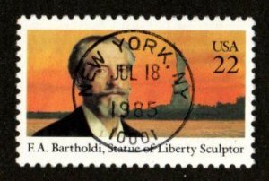 United States #2147 used first day cancel