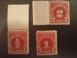 #J69-71 MNH 1930 U.S. Postage Dues CV $30