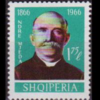 ALBANIA 1966 - Scott# 994 Priest Mjeda 1.75q LH