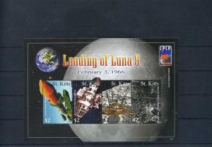 KITTS SHEET MNH SPACE